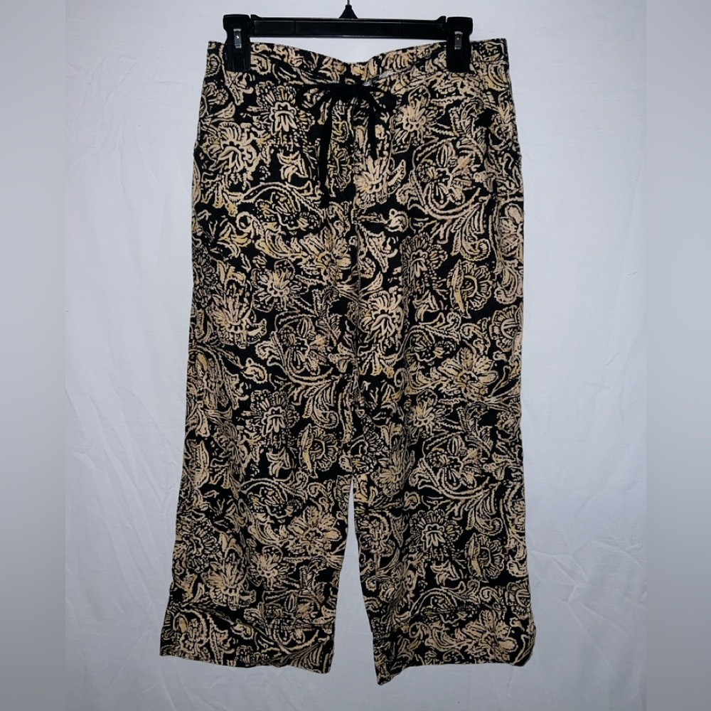 Vintage CAbi Paisley Capri Pants